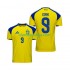 Camisola Suécia Isak 9 Homem Equipamento Primeiro 2026 Manga Curta